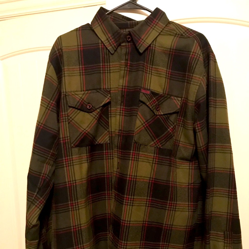 RARE DIXXON Flannel, The Nightmare. Size Large NWOT.